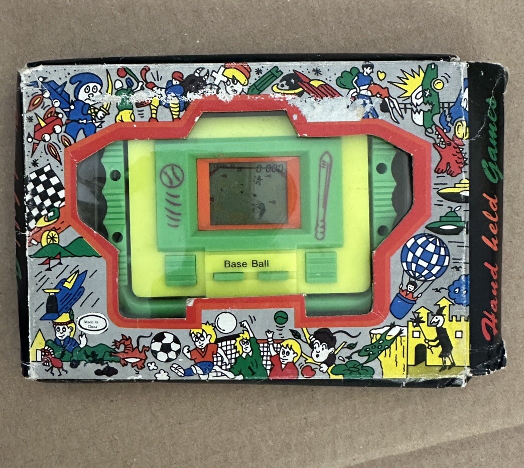 Handheld Baseball Game (1980s?/1990s?) eBay