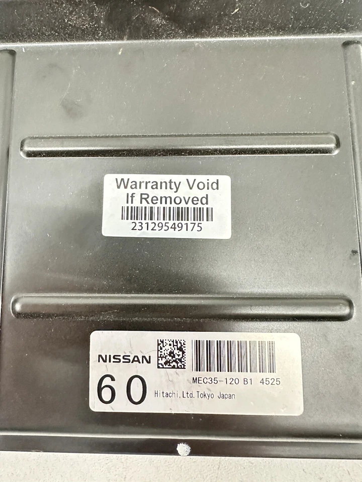 🍦Computadora motor Infiniti Q45 2005 MEC35-120 B1 4,5 L AT ECM ECU Foto 3 de 4