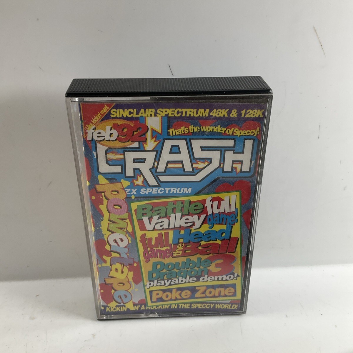 Crash Magazine Cover Tape - Sinclair Spectrum 48K (1992) Feb