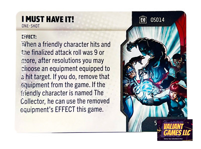 Marvel Heroclix I Must Have It #OS014 One Shot Card Collector's Trove