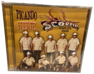 SCORPIO DE SANTA LUCIA DURANGO - PICANDO FUERTE! - NEW CD
