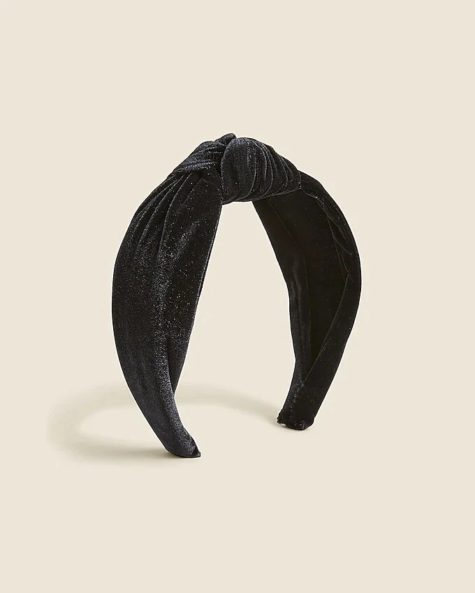 JCREW Crystal crown puff headband Black J.Crew Factory Crystal Crown Puff Headband in Black Crystal  main image 4