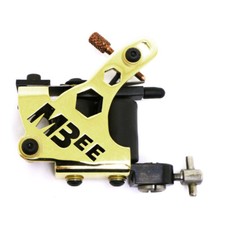 Micky Bee Professional Tattoo Machine Coil Brass Killer Bee Color Shader 10 Wrap