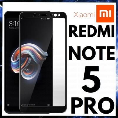 9D CURVED TEMPERED GLASS FILM for Xiaomi Redmi Note 5 Pro LCD Protection