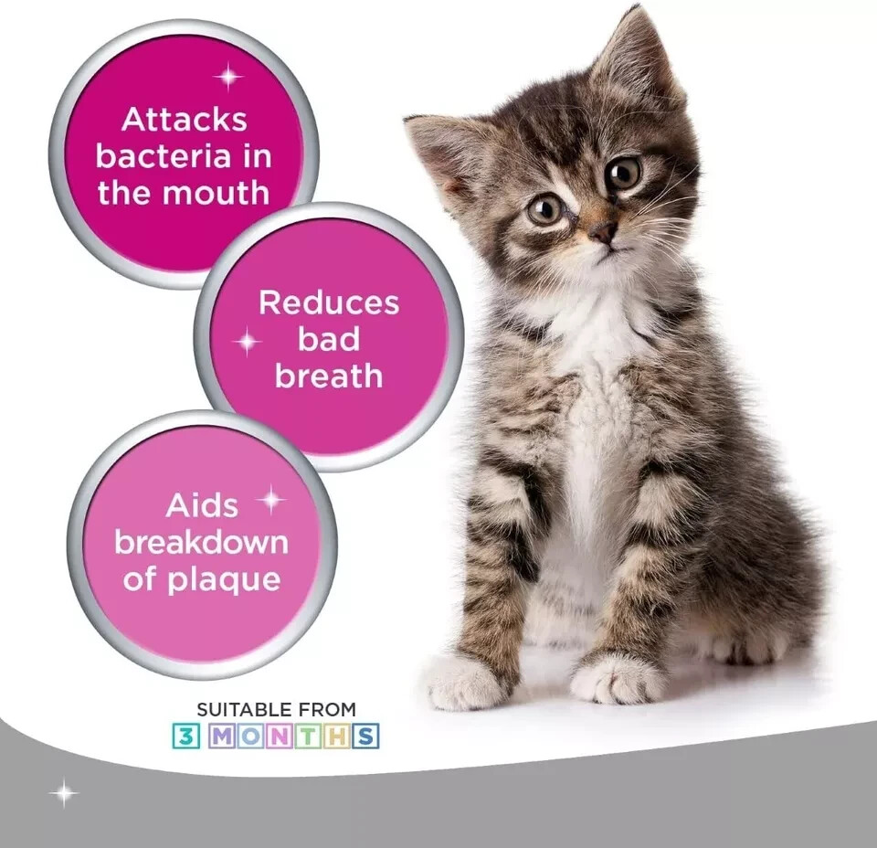 Logic Oral Hygiene Gel for Cats and Dogs, 70 g with Finger Toothbrush