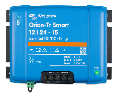 Victron ORI122436120 Orion-Tr Smart 12/24-15A (360W) Isolated DC-DC charger