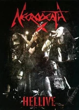 Necrodeath - Hellive DVD 2013 digi thrash Italy Scarlet Records