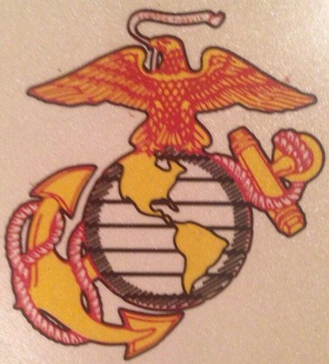 VA MARINE CORPS USMC Semper Fidelis license plate Devil Dog