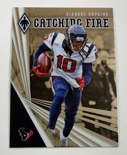 2019 Panini Phoenix #17 Deandre Hopkins Catching Fire Card PF1