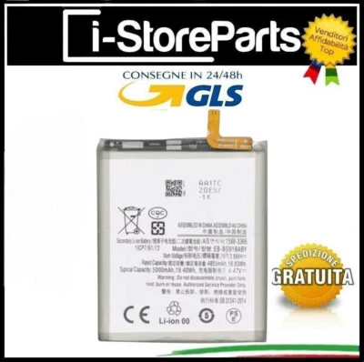 MARCA BATTERIA PARI ORIGINALE PER SAMSUNG GALAXY S23 ULTRA S918 EB-BS918ABY 5000MAH