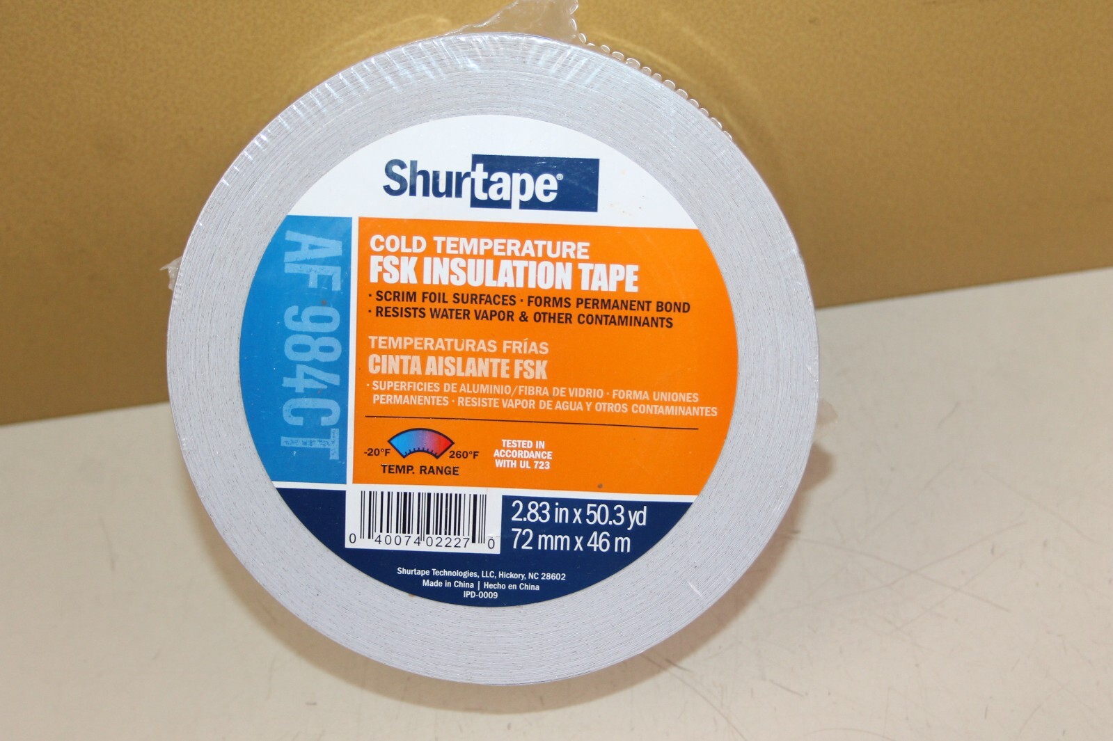 Shurtape Foil Scrim Kraft FSK 2.83 