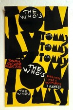 The WHO Tommy A New Musical 1995 Booklet & Ticket Stubs & Inserts   RPb 43