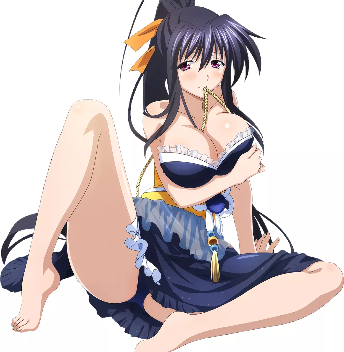 Akeno Himejima Cute High School DxD Weatherproof Anime Sticker 6 Car Decal