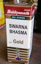 Baidyanath SWARNA/SWARN BHASMA Gold Bhasam 500 mg by Free shipping worldwide