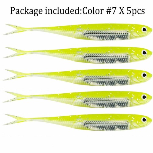 Fish Forked Tail Bait Quality Soft Swimbait Fishing Bait Soft Lure Fishing Lure - Picture 19 of 20