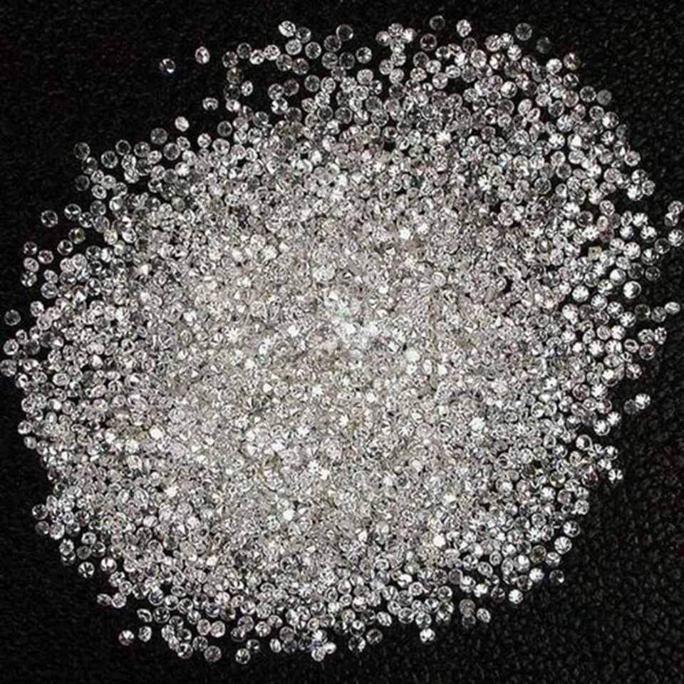 Lab Grown Loose CVD Diamond 3 mm SI1 Clarity DEF Color 1Ct. 10 Pcs Lot CVD/HPHT - Image 2 of 4