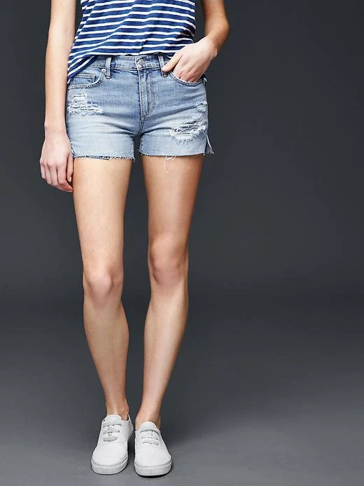 Destructed shorts hotsell