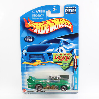 Hot Wheels 2002 - BLUE CARD COLLECTOR - DOUBLE VISION - HE-MAN MASTER OF THE UNI