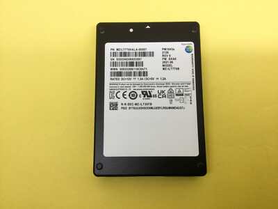 Samsung 7.68TB SAS 12Gb/s 2.5