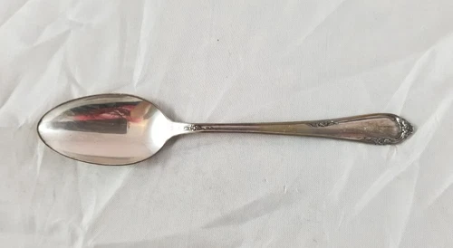 Reed and Barton Dancing Flowers Sterling Silver Demitasse Spoon 4 1/2 Inches