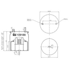 Febi Bilstein Air Spring 109188 - OEM Quality for Renault - Precision Fitment