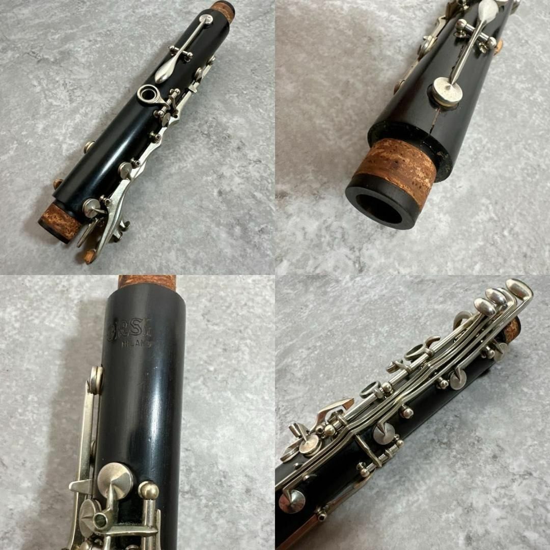 ORSI MILANO クラリネット　グラナディラ　 B♭クラリネット　木管楽器 ORSI MILANO クラリネット グラナディラ B♭クラリネット 木