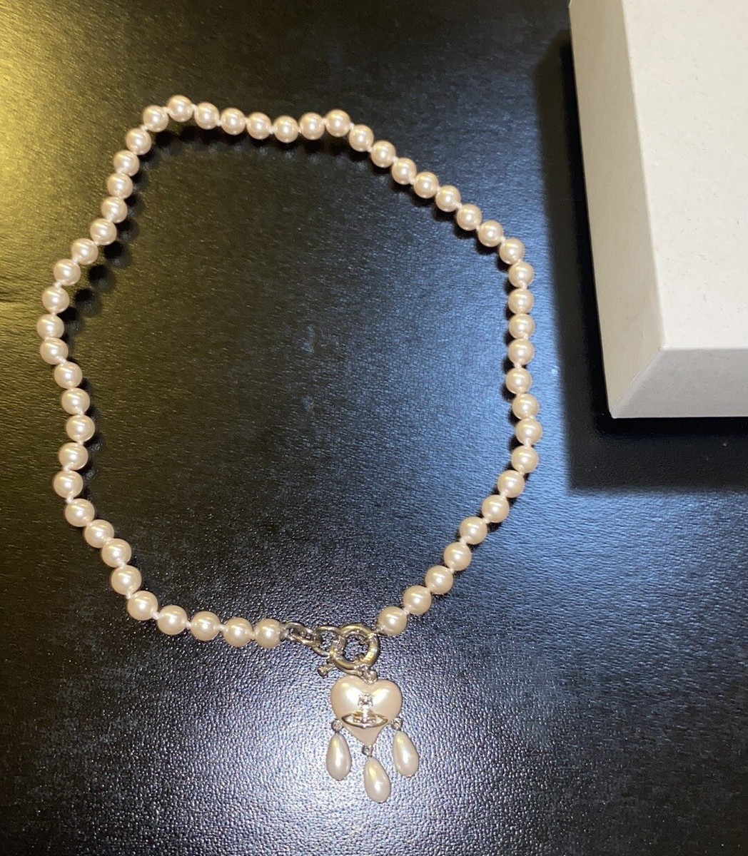◆Vivienne Westwood◆SHERYL PEARL ネックレス Vivienne Westwood Sheryl Faux-pearl and Brass Necklace | eBay
