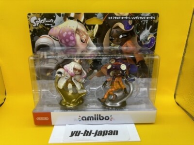 Nintendo Limited Amiibo Splatoon TENTACLES SET [Hime / Iida ] Side