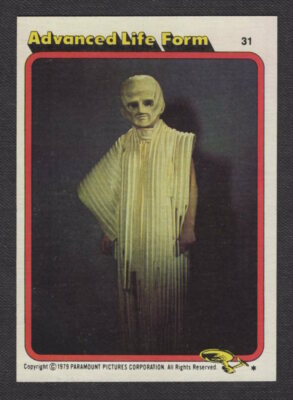 1979 Topps Star Trek The Motion Picture Card #31 Advanced Life Form - Mint