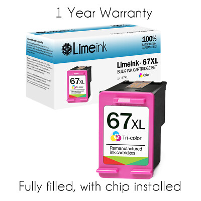 67xl Ink Cartridges for HP 67 XL For Deskjet 2755 4155 Envy 6000 6055 Printer
