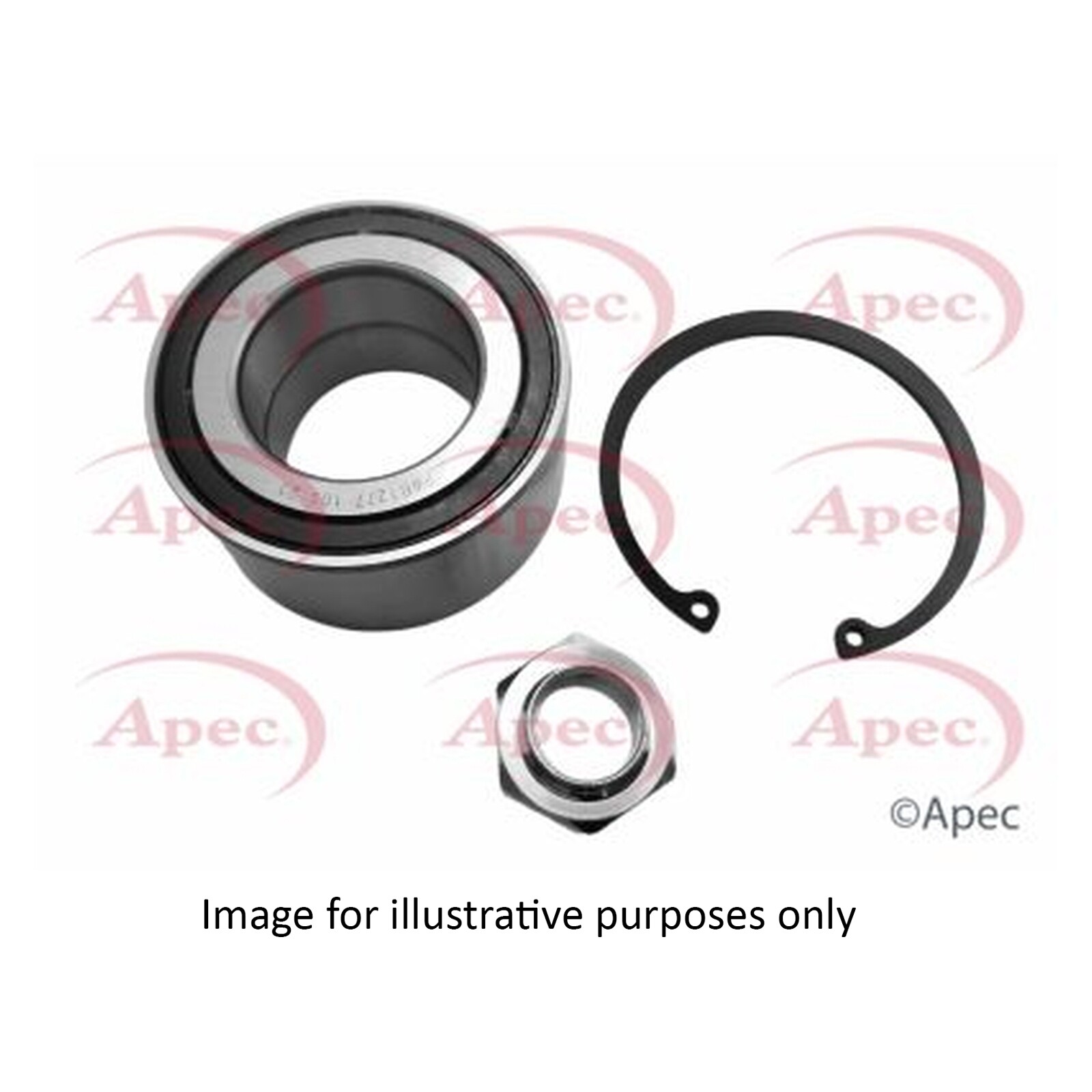 Apec Wheel Bearing Kit AWB1620 - OE High Quality Precision Engineered Part