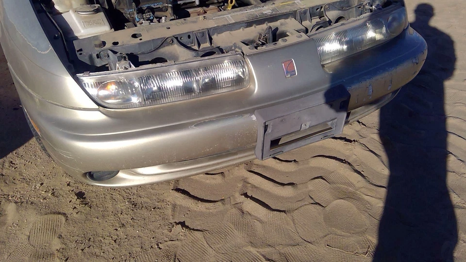 1996 1997 1998 1999 Saturn Sw2 Front Bumper Cover Assembly Oem Gold Goe - Image 3 of 4