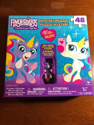 fingerlings unicorn surprise puzzle with figure