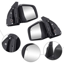 Mirror Power Folding Left & Right Side For 2019 2020 2021-2022 Ford Ranger Pair