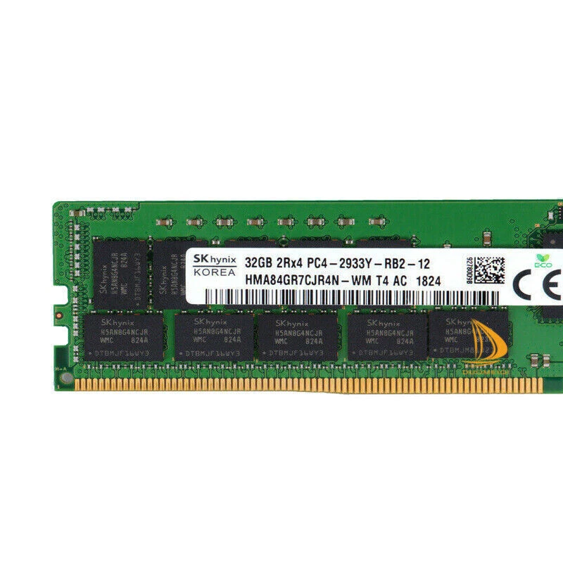 SK Hynix 32GB 2RX4 PC4-2933Y DDR4-23466Mhz RAM HMA84GR7CJR4N-WM Server Memory - Image 3 of 3