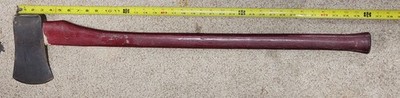 Unbranded Vintage Utility Axe. Great Condition. Blued, New Old Stock Handle.