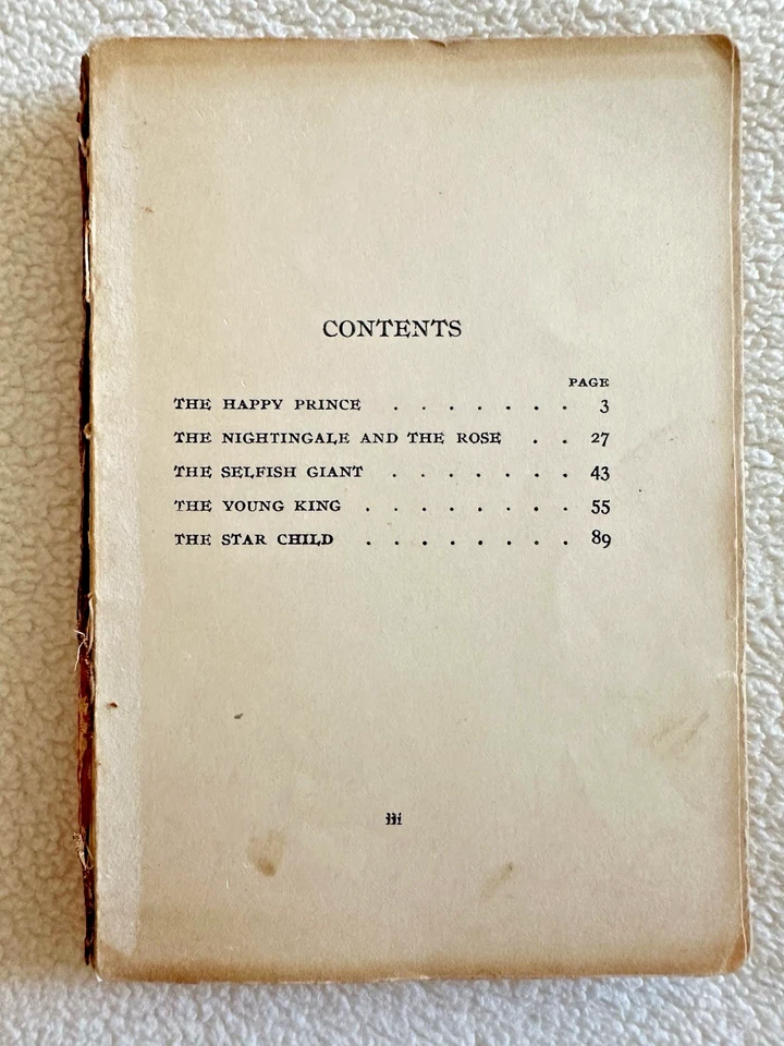 The Happy Prince: Collected  Stories for Children, Oscar Wilde, Vintage, c. 1900 - Image 2 of 4