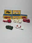 Vintage Lot of 5 Matchbox Lesney Cars with packaging England