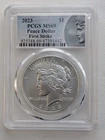 2023 $1 Peace Dollar PCGS MS 69 First Strike