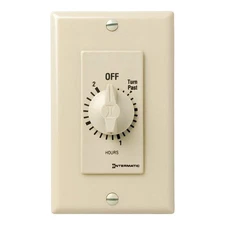 INTERMATIC FD32H Spring-Wound Timer, Ivory, 277V AC 4WZ13