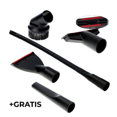 5-teiliges Staubsauger Set für Karcher Bodendüse, Fugendüse, Bürste, Aufsätze