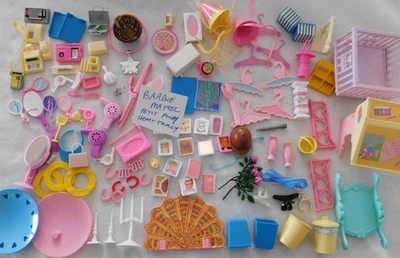 vintage 1980 accessoire DIVERS MATTEL poupée BARBIE heart family PETIT PONEY - Photo 1/4