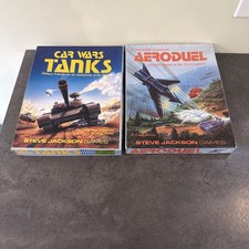 Lot Of (2) Steve Jackson Games Car Wars Tanks...