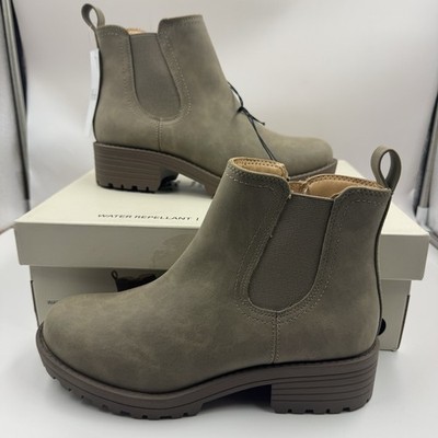 Buffalo David Bitton Anna Women s Brown Ankle Chelsea Boots Size 7 NEW in Box