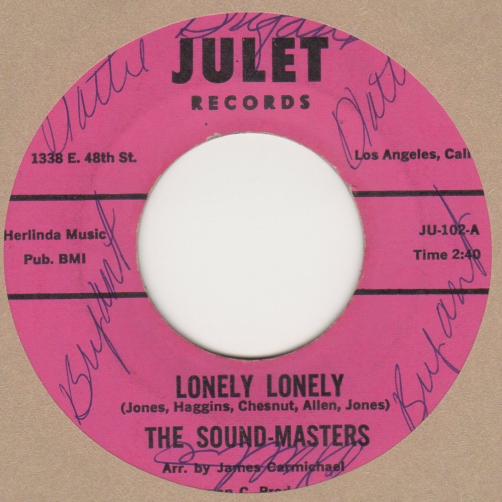 photo of Sound Masters Lonely Lonely Julet Soul Northern Motown