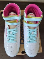Ultra Rare Retro Reebok Freestyle Hi Juniors ...