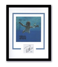 Dave Grohl Autographed Signed 11x14 Framed Photo Nirvana Nevermind ACOA