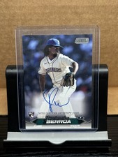 2024 Topps Stadium Club Prelander Berroa #SCBA-PB On-Card Rookie Auto Mariners