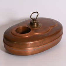 Alte antike Wärmflasche