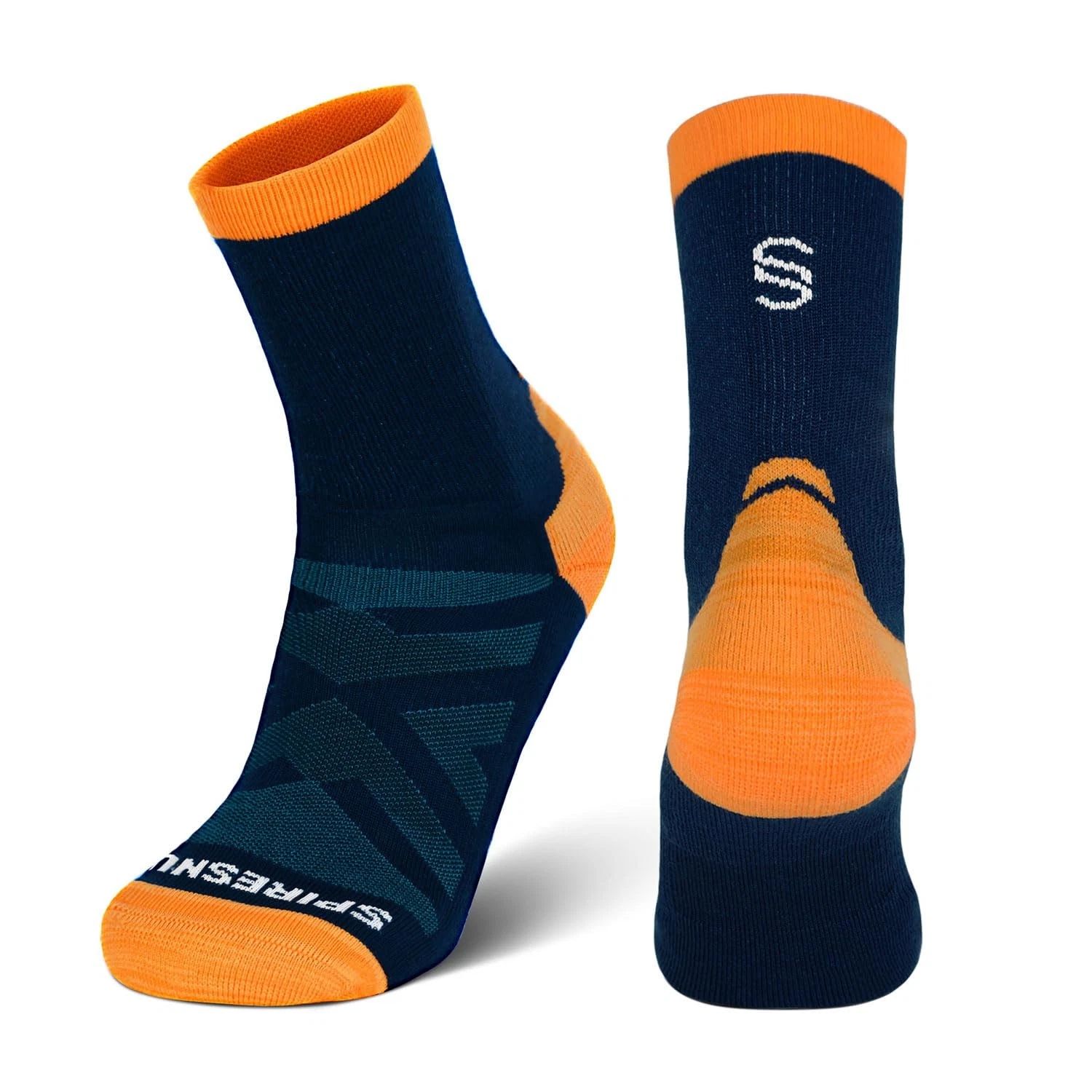 Merino Wool Hiking Socks Men Women, Anti-Blister Moisture Wicking Breathable ...